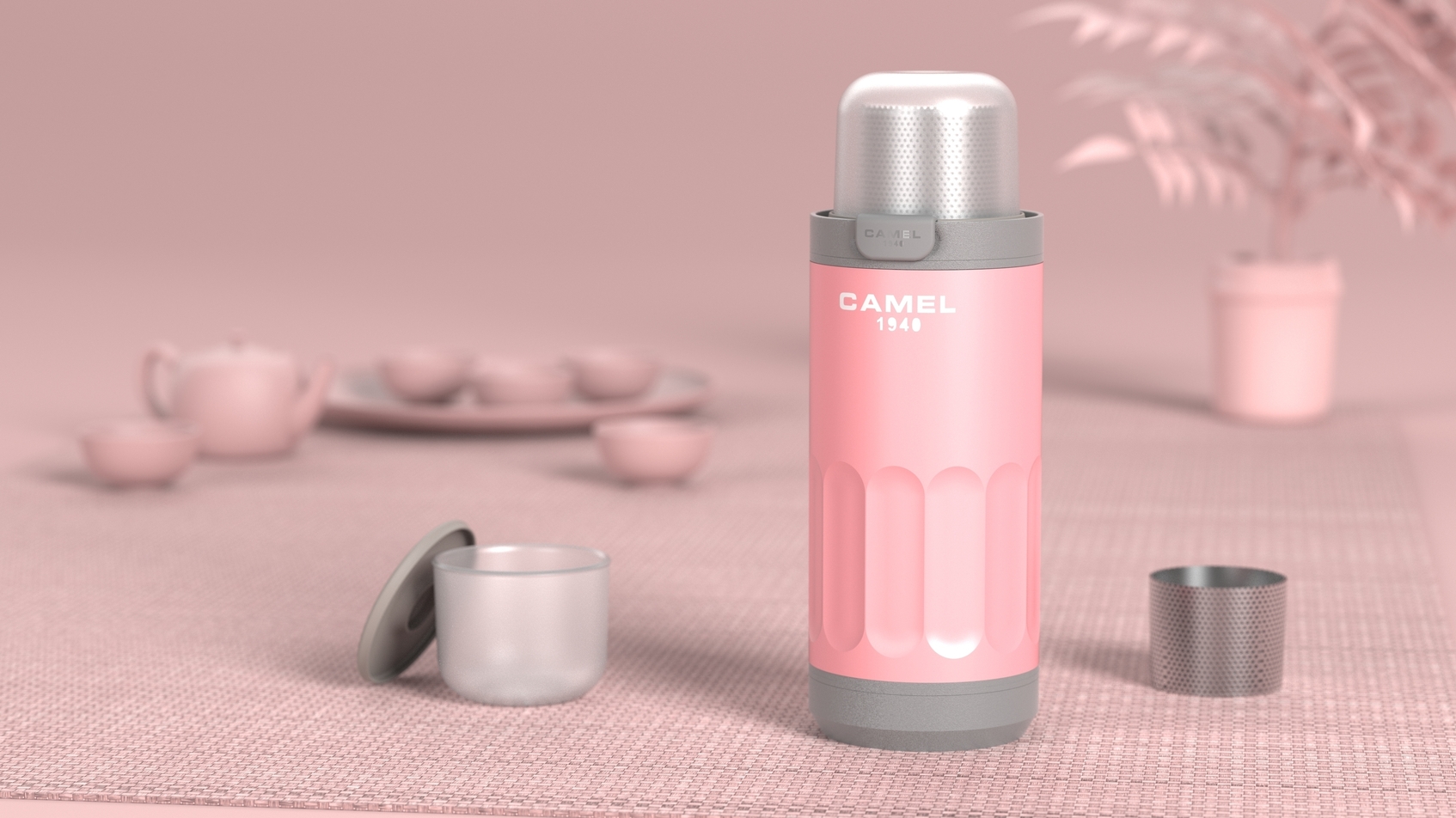 CAMEL BREW35 Tea Infuser / Coffee Filter Vacuum Flask-2