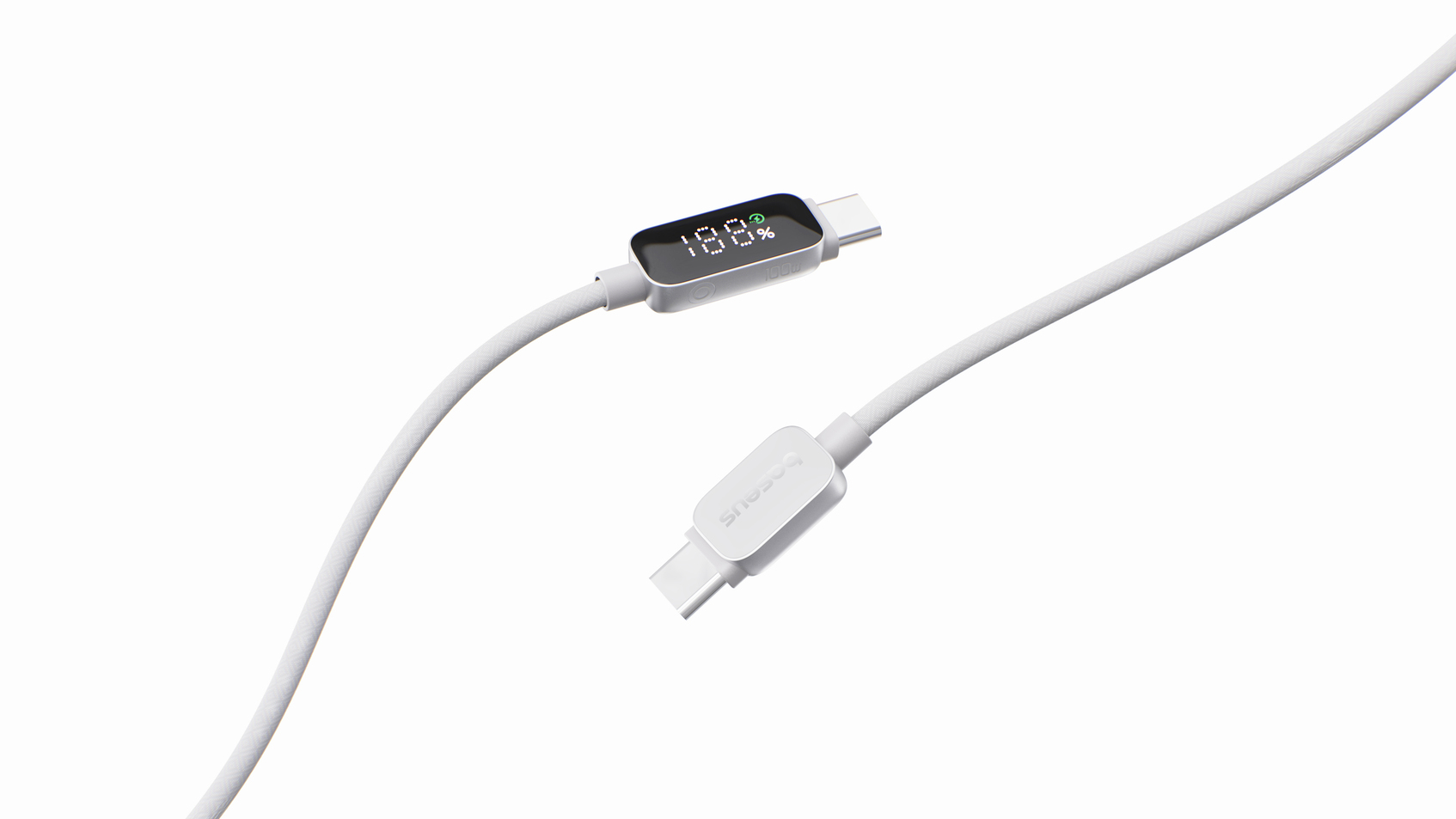 Baseus Smart Charging Cable with Visual LED IndicatorLight-5