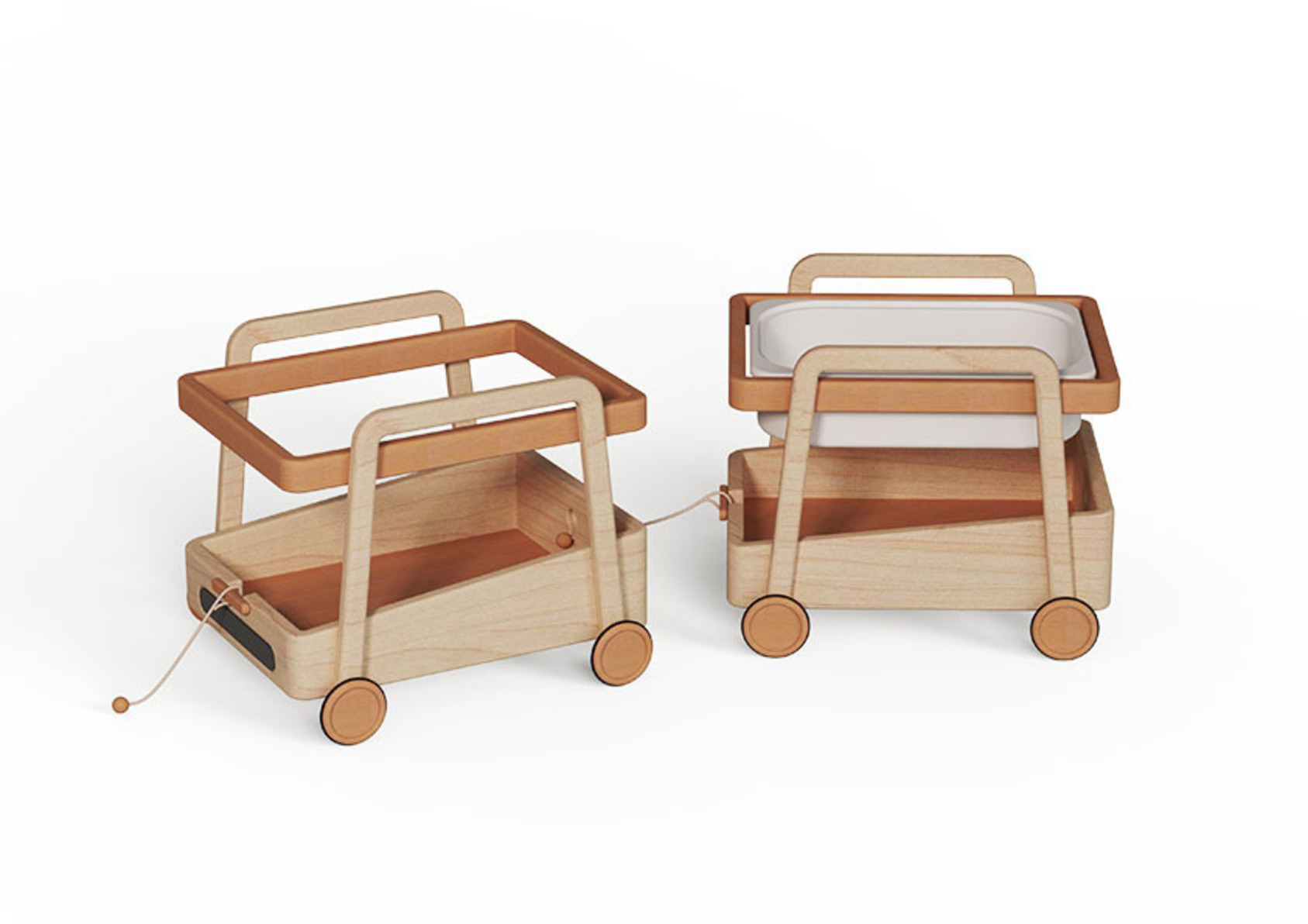 Stackable trolley-1