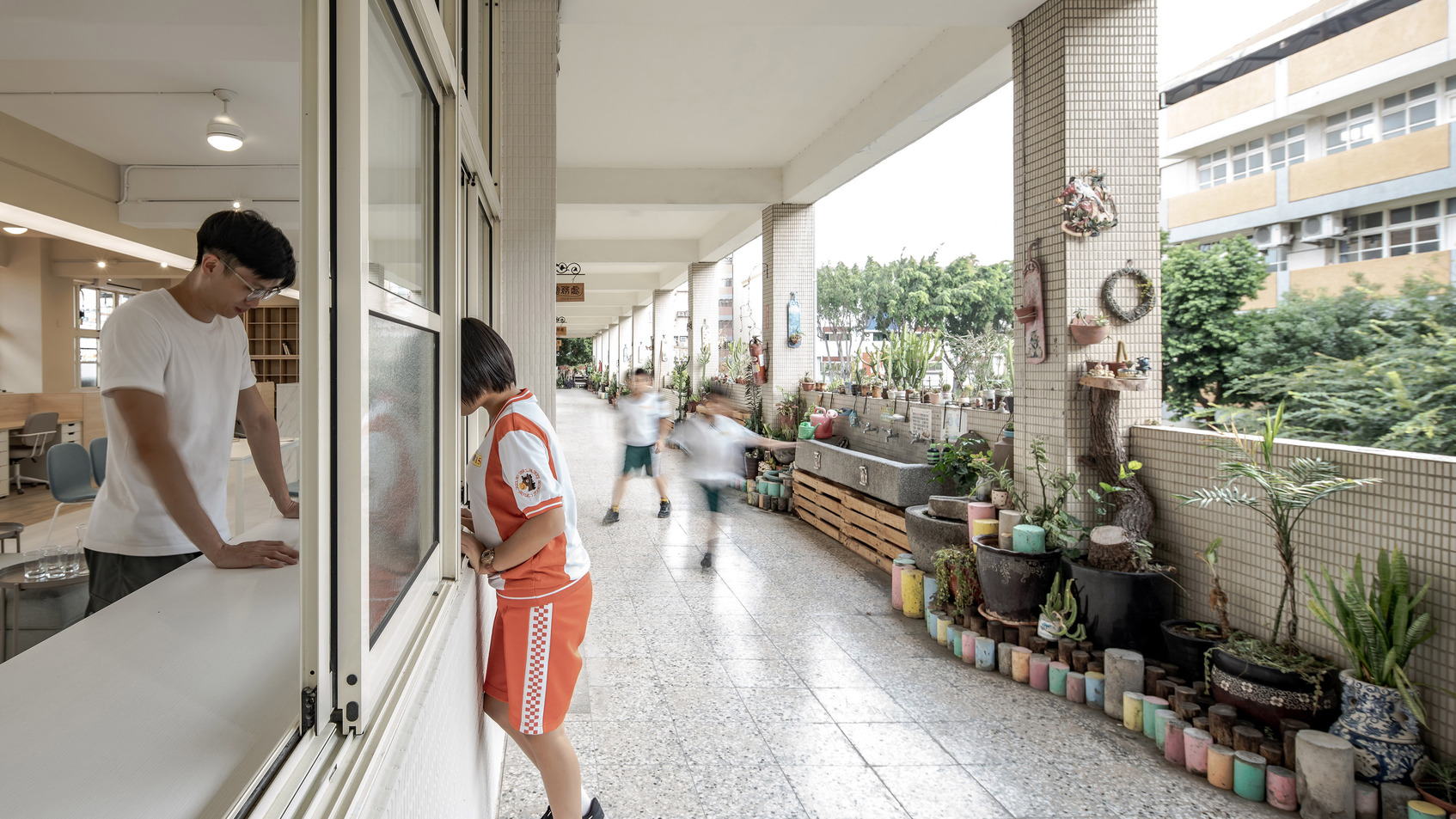 Co-Office - Refarming of Teacher’s office of Zhongxiao Elementary School in Changhua County-8