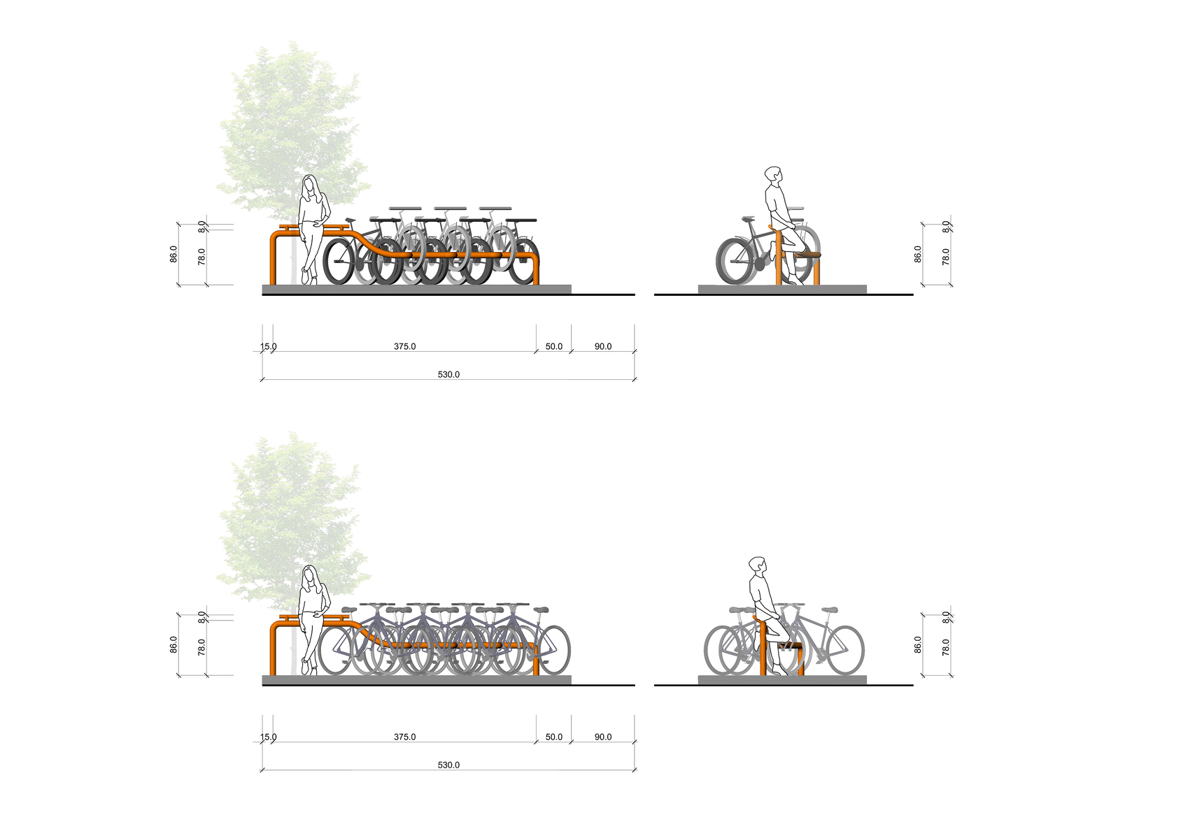 TUBE RACK 通用設計自行車架組-9