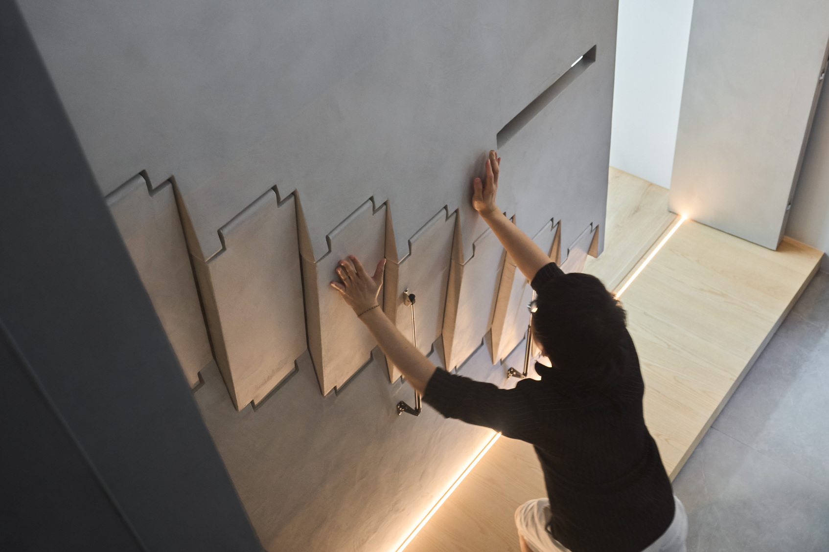 The 50-square-meter Taipei Residence with Retractable Stairs-9