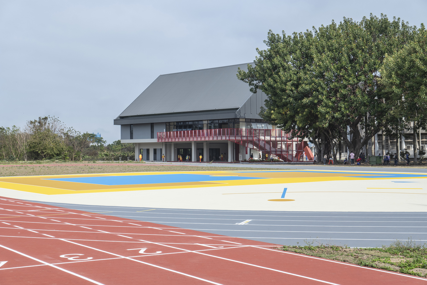 Shui Yuan Primary School Activity Center and Sports Field-4