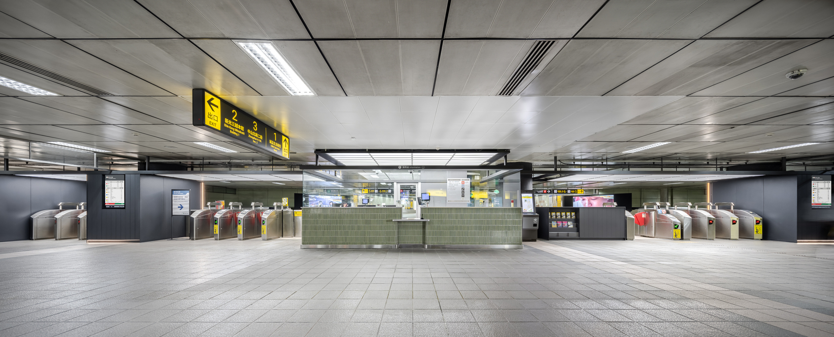 Taipei MRT Zhongshan Station Redesign-1