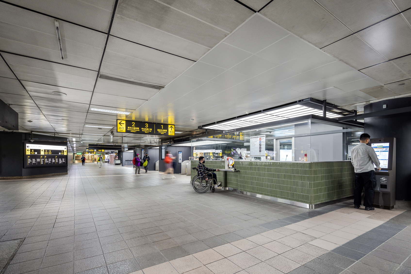 Taipei MRT Zhongshan Station Redesign-5