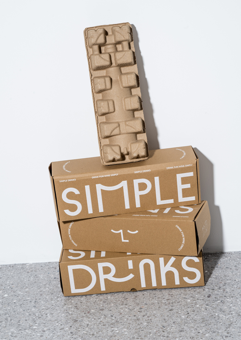 Simple Drinks logo及包裝系統設計-5