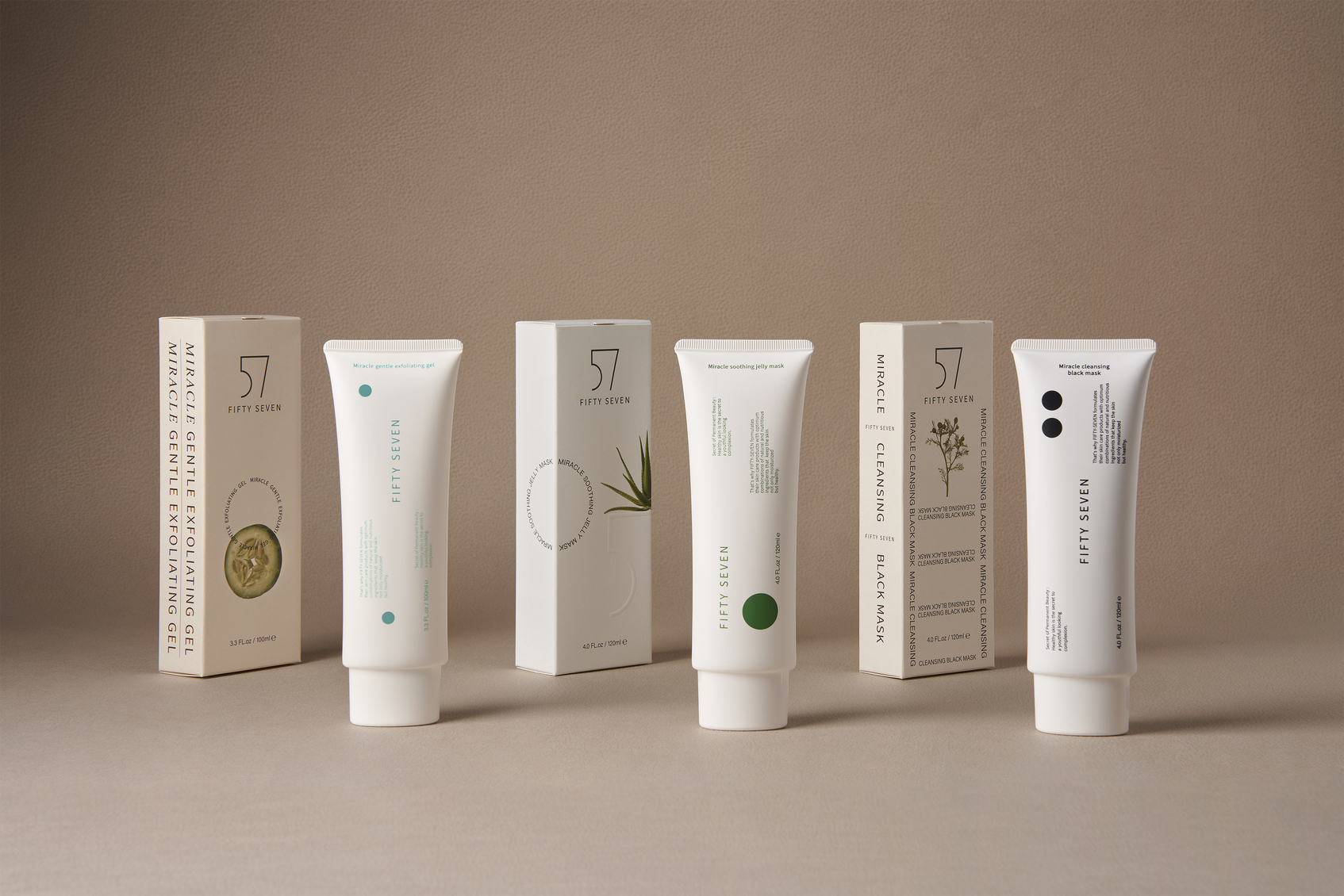 Fifty Seven natural skincare packaging design-2