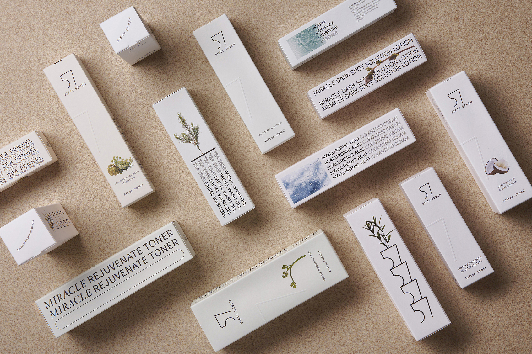 Fifty Seven natural skincare packaging design-5