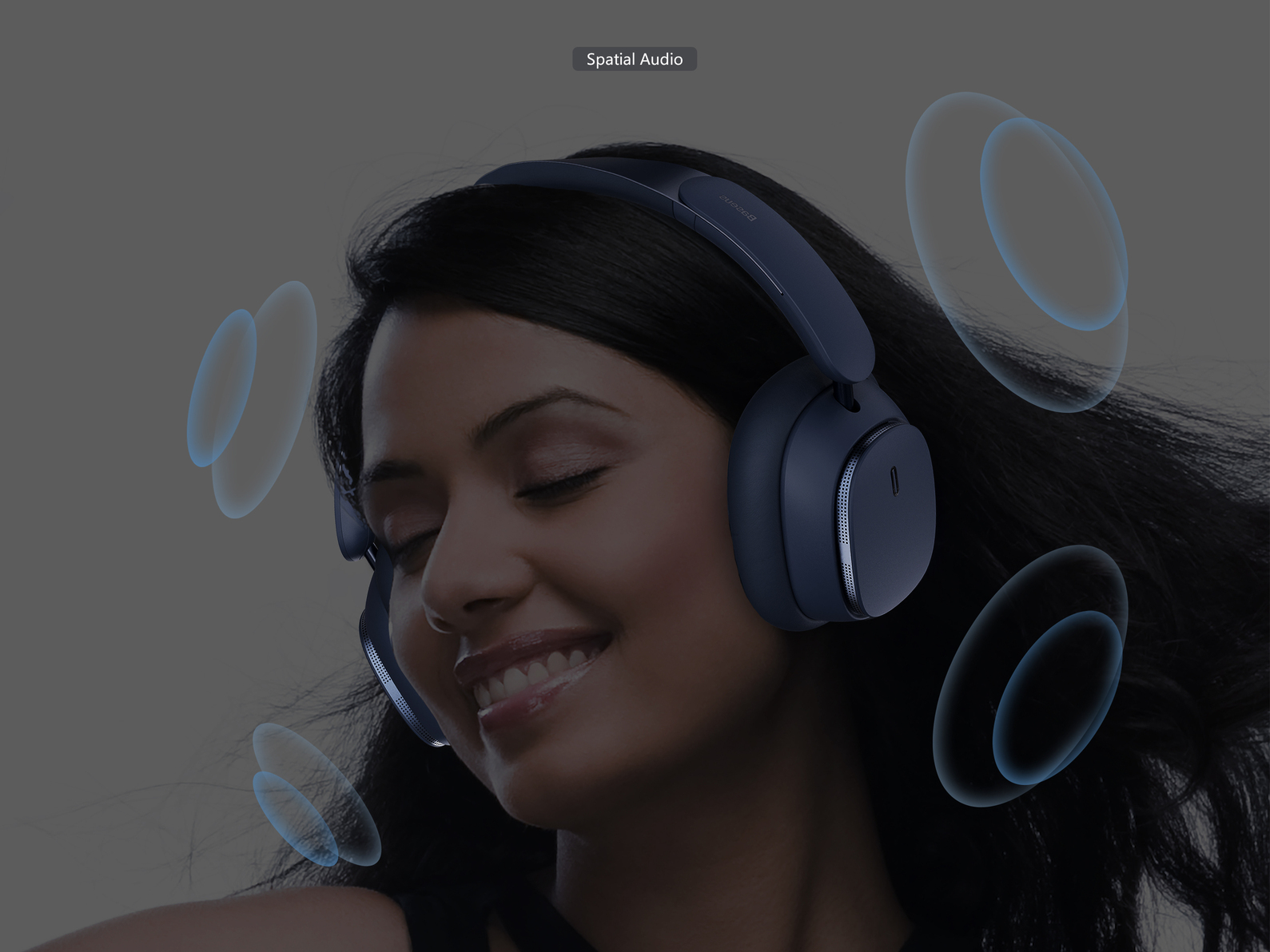Baseus Bowie H1 Pro Noise-Cancellation Wireless Headphones-5
