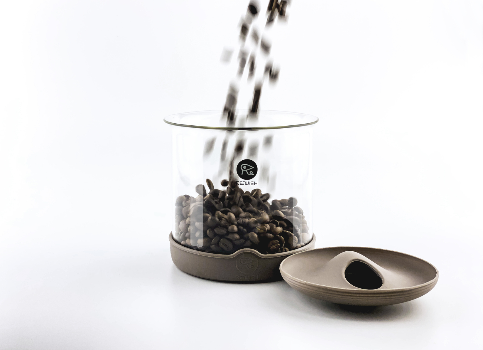 Air Kiss Coffe Bean Canister-1