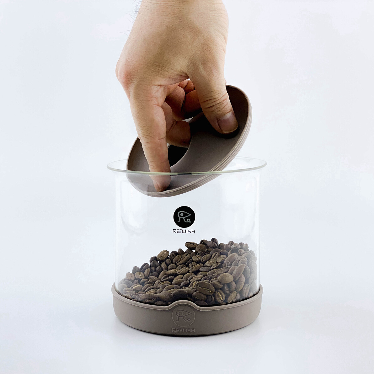 Air Kiss Coffe Bean Canister-2