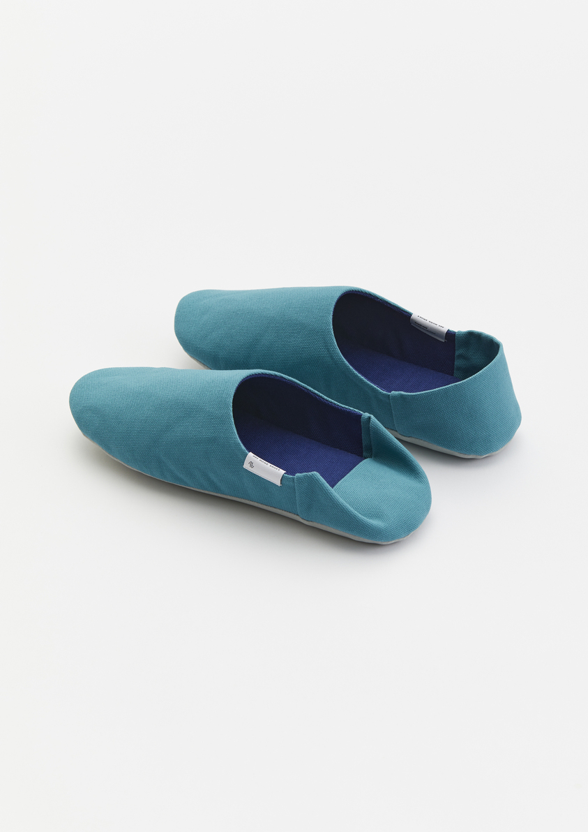 ABE HOME SHOES / Canvas Babouche-2