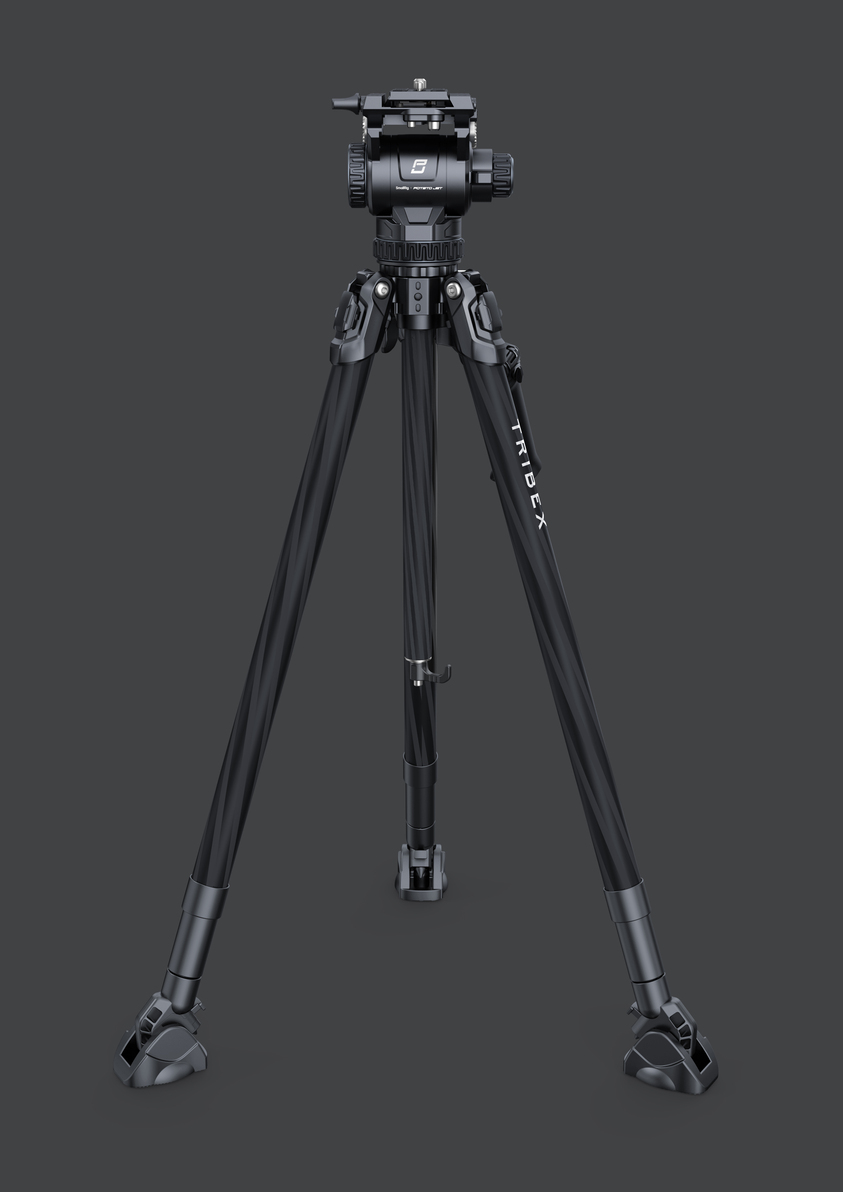 SmallRig x Potato Jet Tribex Hydraulic Carbon Fiber Tripod Kit-1