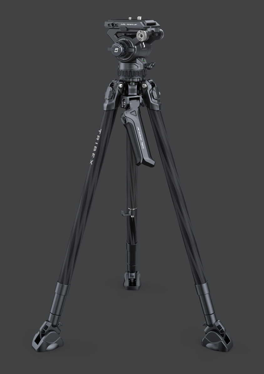 SmallRig x Potato Jet Tribex Hydraulic Carbon Fiber Tripod Kit-2