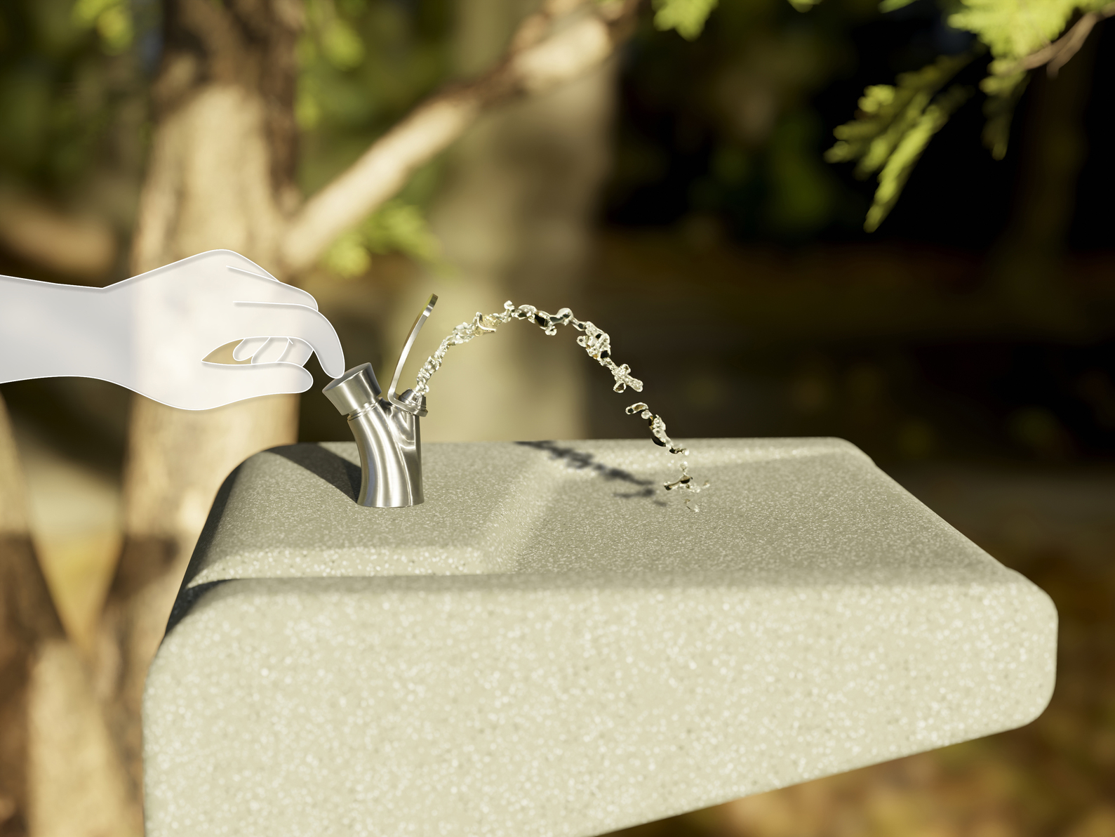 JUSTIME  Tai Chi Drinking Fountain Bubbler -3