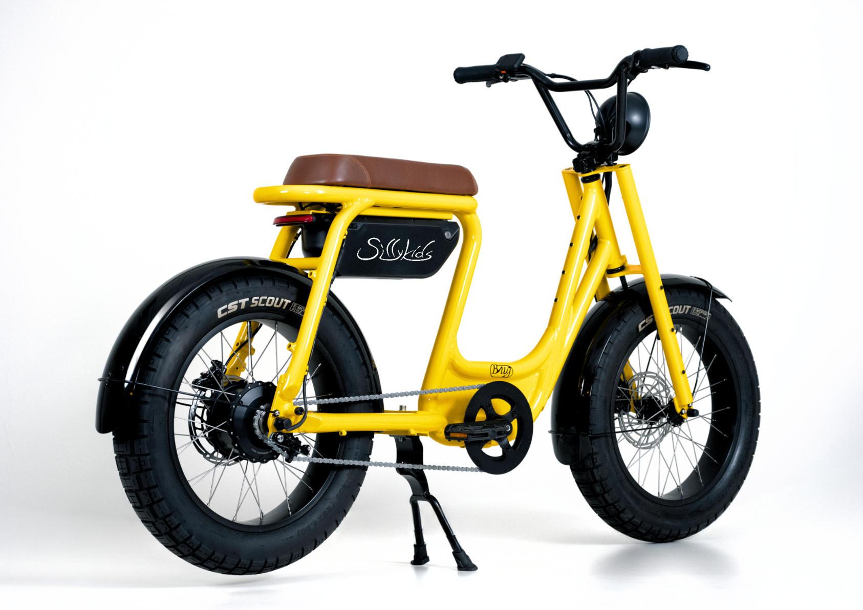 Sillykids Bug Electric Cargo Fat Bike-2