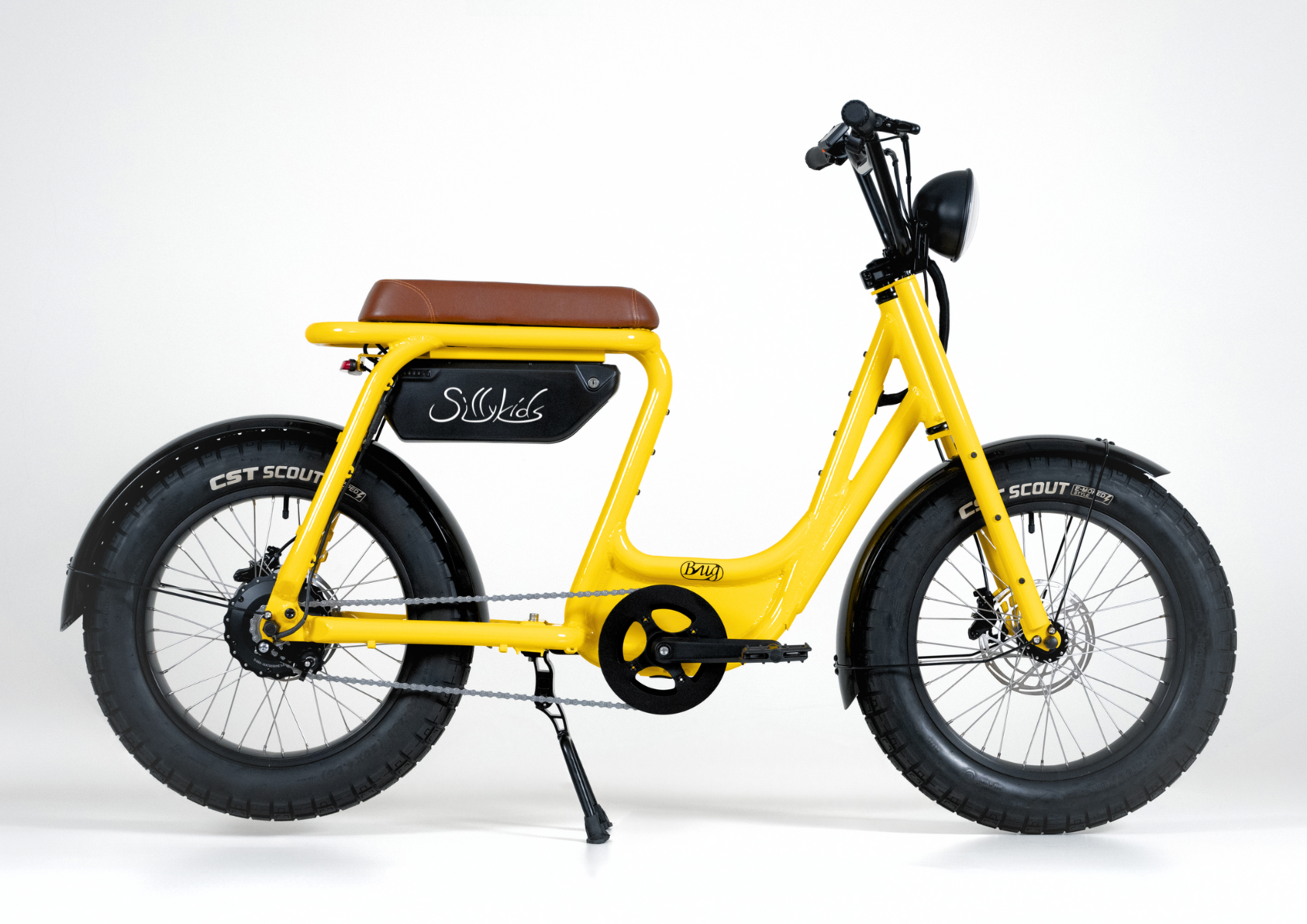 Sillykids Bug Electric Cargo Fat Bike-3