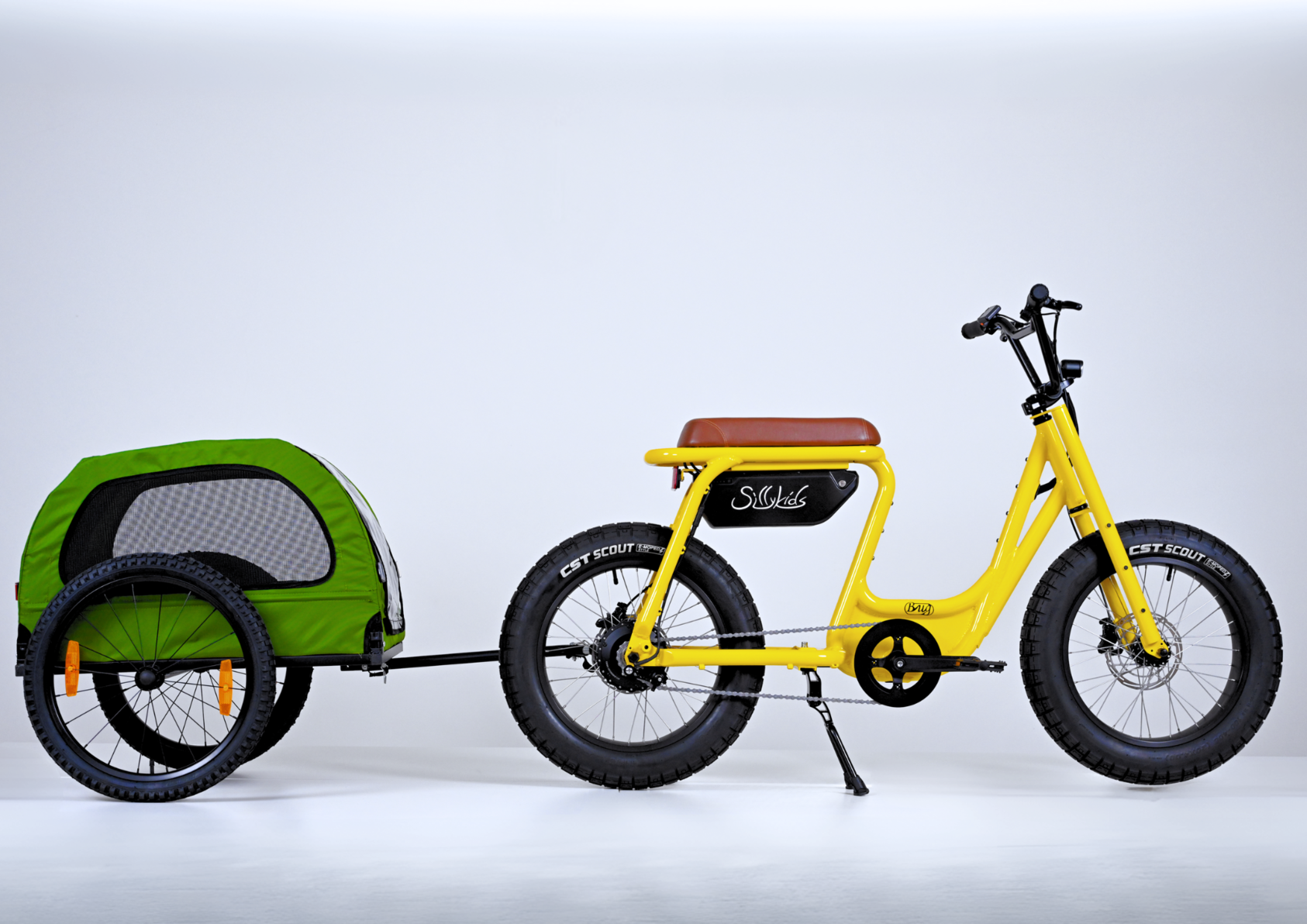 Sillykids Bug Electric Cargo Fat Bike-5