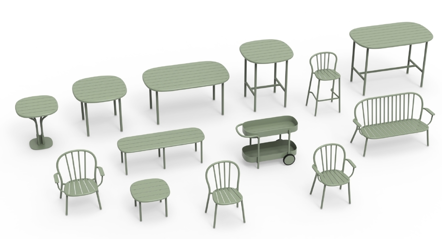 VILLETTE Series Outdoor Furniture-1