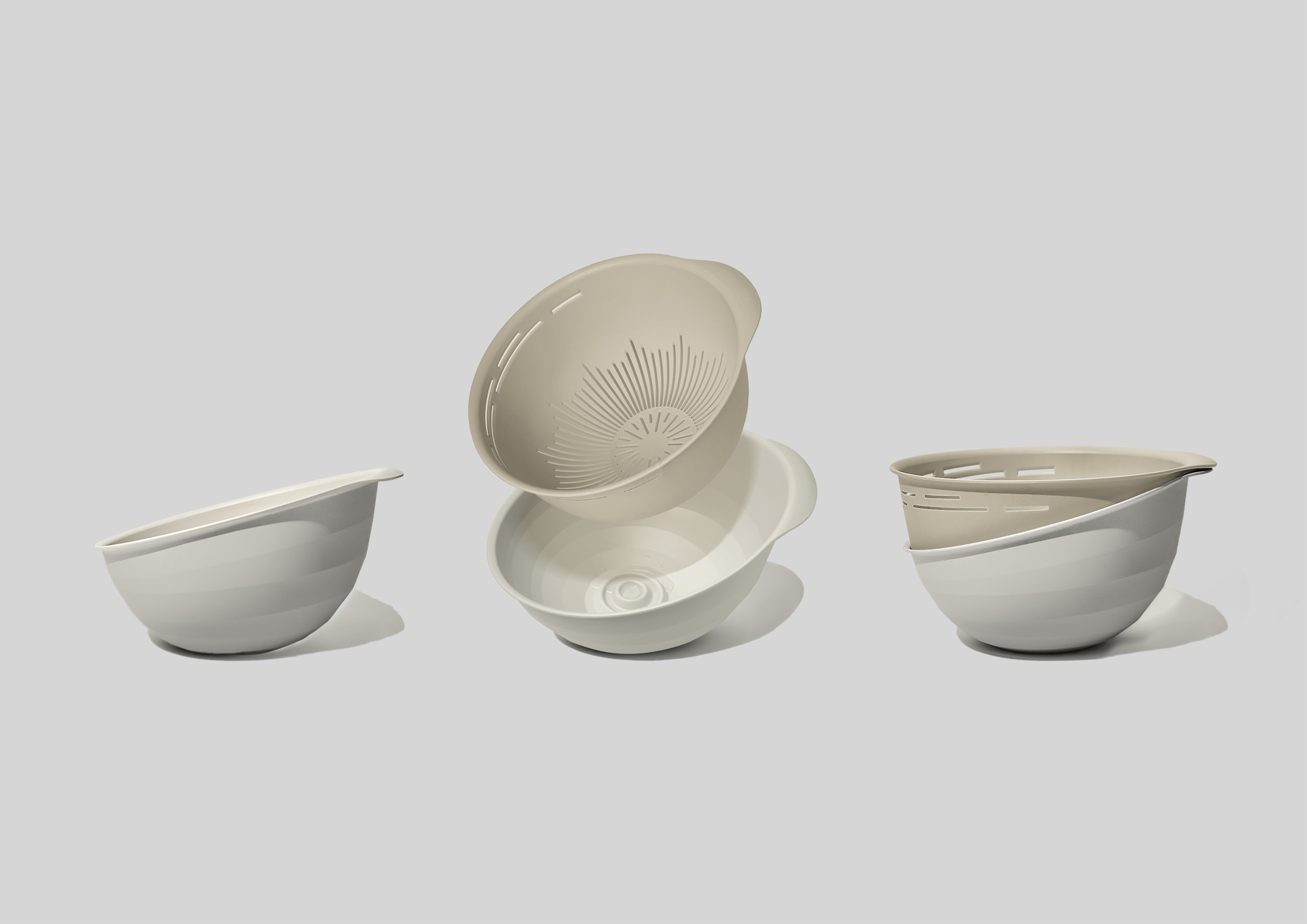 DéSuí Designer Multifuse Colander Bowl Set-2