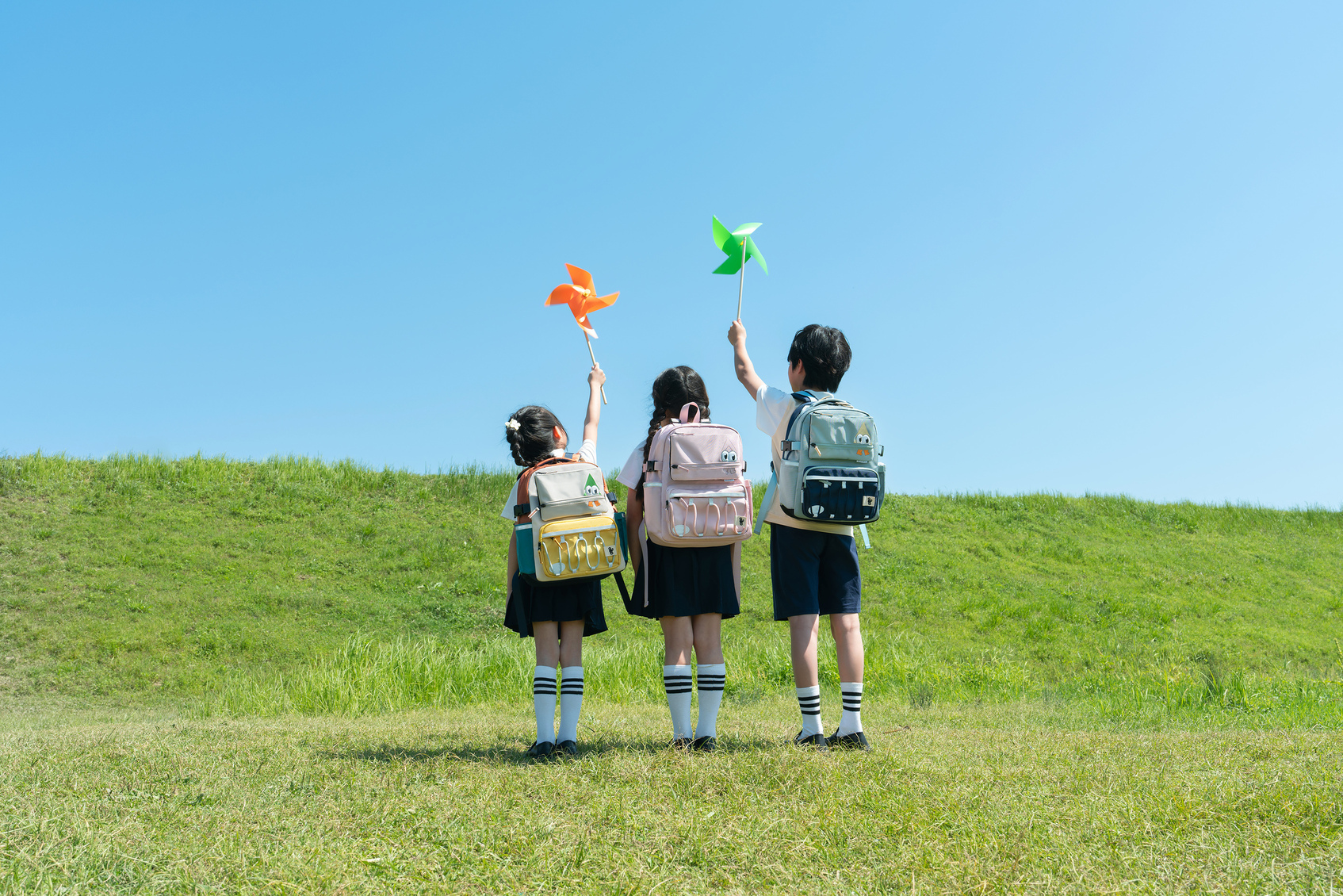 Shukiku Fun Look at Children's Backpack-5