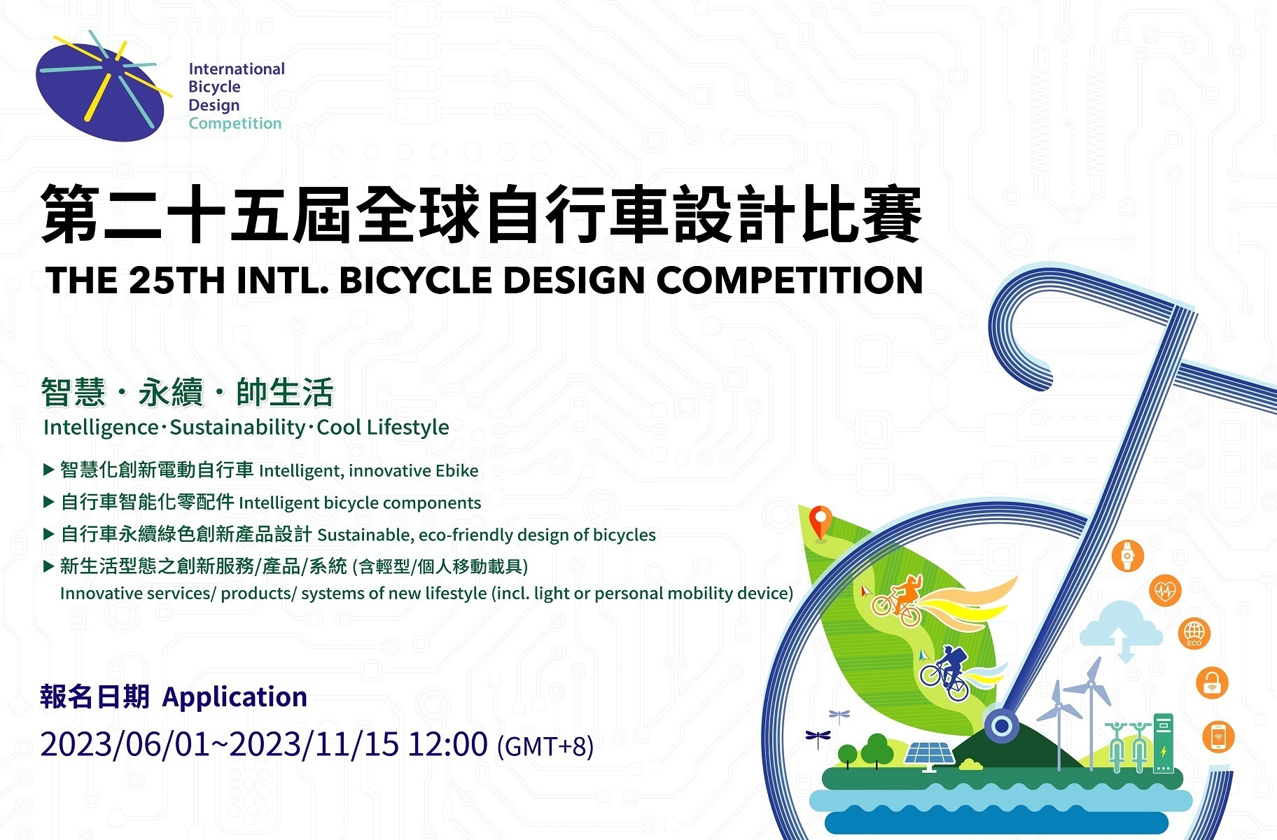 第25屆全球自行車設計比賽　IBDC 即日起開放報名！